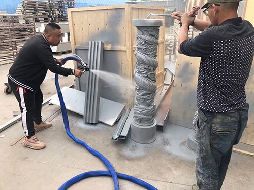 泡沫雕塑上面噴聚脲結(jié)實(shí)嗎 液壓聚脲噴涂機(jī)(圖1) 泡沫雕塑上面噴聚脲結(jié)實(shí)嗎 液壓聚脲噴涂機(jī)