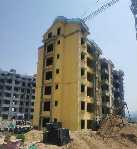 輕鋼房聚氨酯保溫發泡機(圖3) 建筑室外墻體保溫發泡機